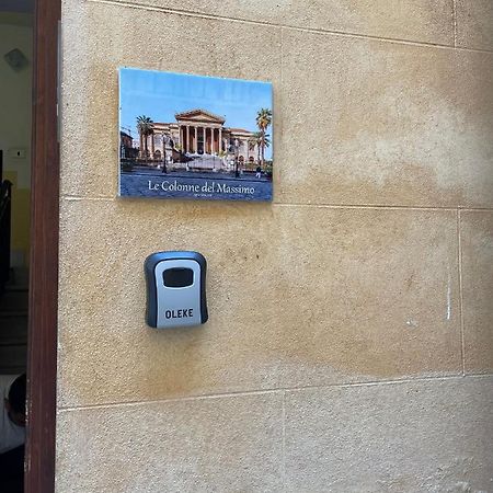Le Colonne Del Massimo Apartment Palermo Zewnętrze zdjęcie